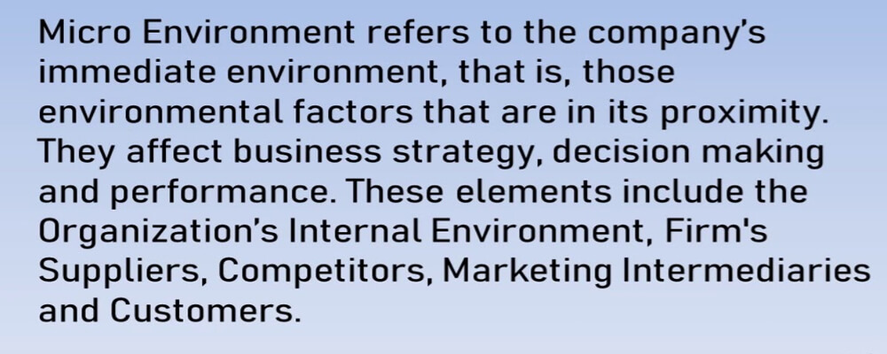 Factors-of-Micro-Environment
