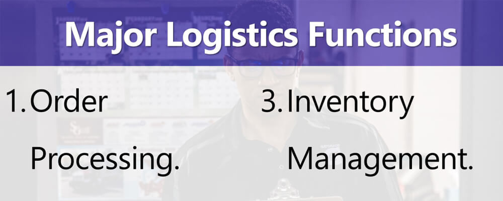 What Are The Four 4 Major Logistics Function