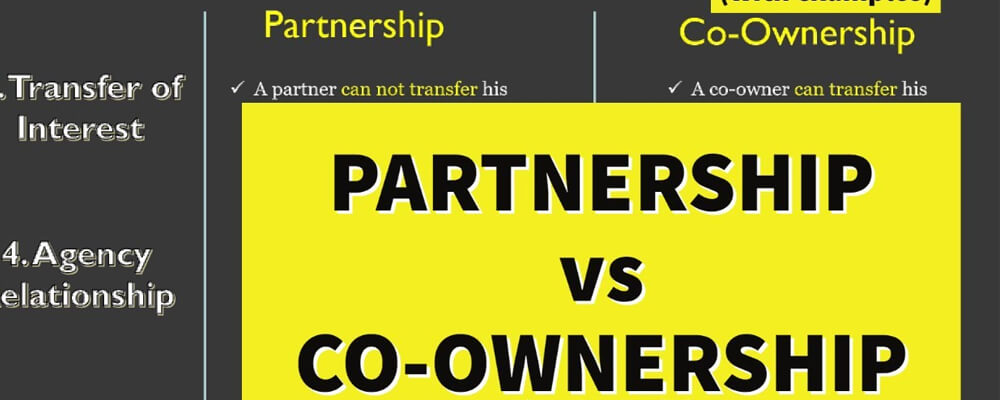 Difference-between-Partnership-and-Co-ownership