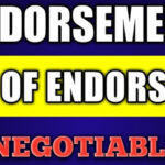 what is endorsement of negotiable instrument